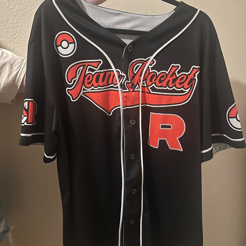 Team Rocket Pokémon Baseball Jersey